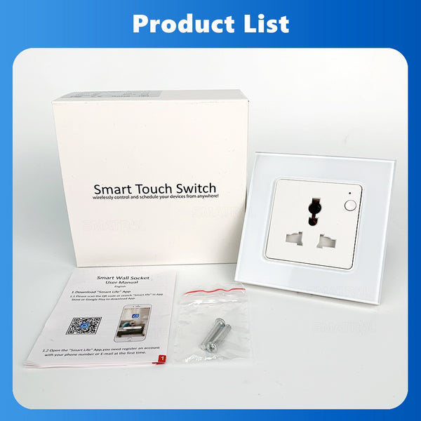 TECPHILE - SYS-ES01 Universal Smart Wall Socket - 11