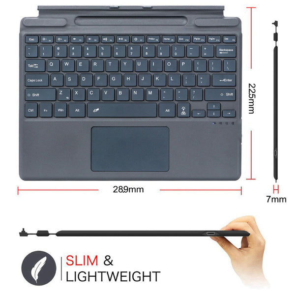 TECPHILE - 2098D Wireless Keyboard for Surface Pro 8 / X/9 (Demo Unit) - 2