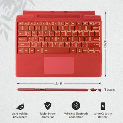 Concept-Kart-TECPHILE-Wireless-Keyboard-for-Surface-Pro-8-Pro-x-Grey-1_1