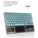 TECPHILE - Z33 Transparent Wireless Keyboard with Touchpad - 16