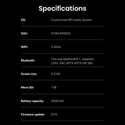 TempoTec – Variations V3 Dual AK4493SEQ DAC Hi-Res Digital Audio Player - 17