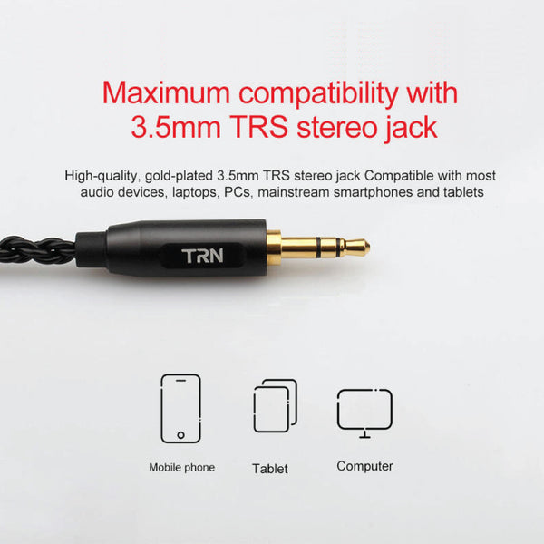 TRN - A3 Upgrade Cable for IEM with Mic - 19