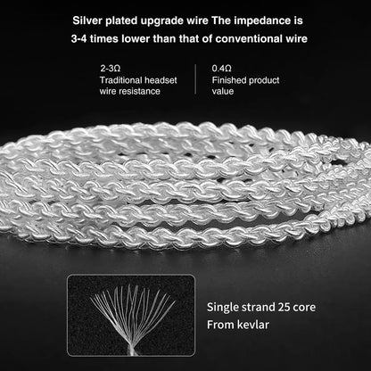 TRN-A7 Upgrade Cable For IEM silver
