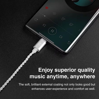 TRN-A7 Upgrade Cable For IEM silver