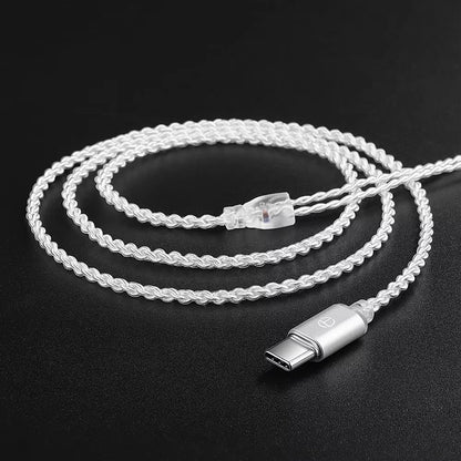 TRN-A7 Upgrade Cable For IEM silver