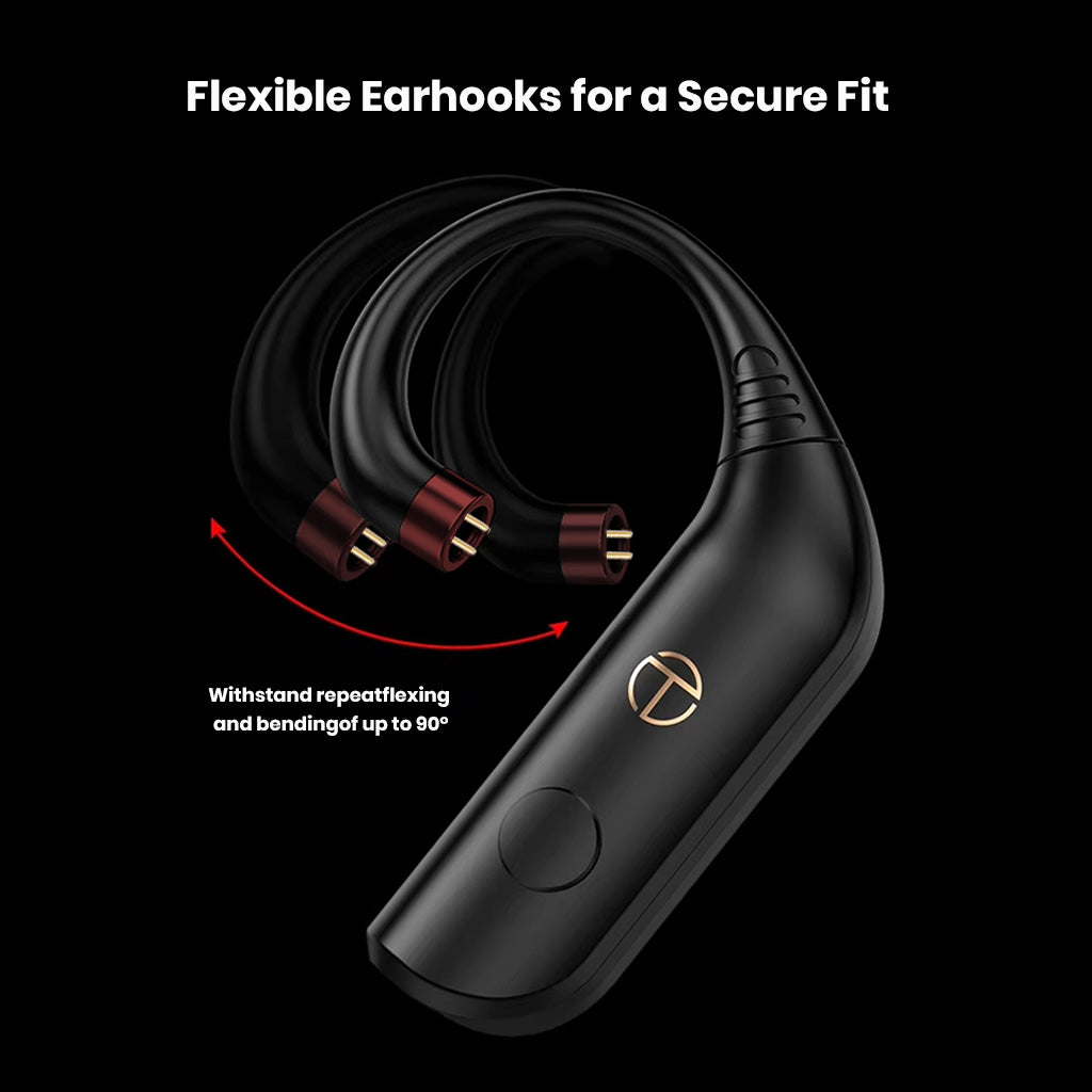 TRN BT30 Pro Bluetooth adapter for IEMs 90 degree