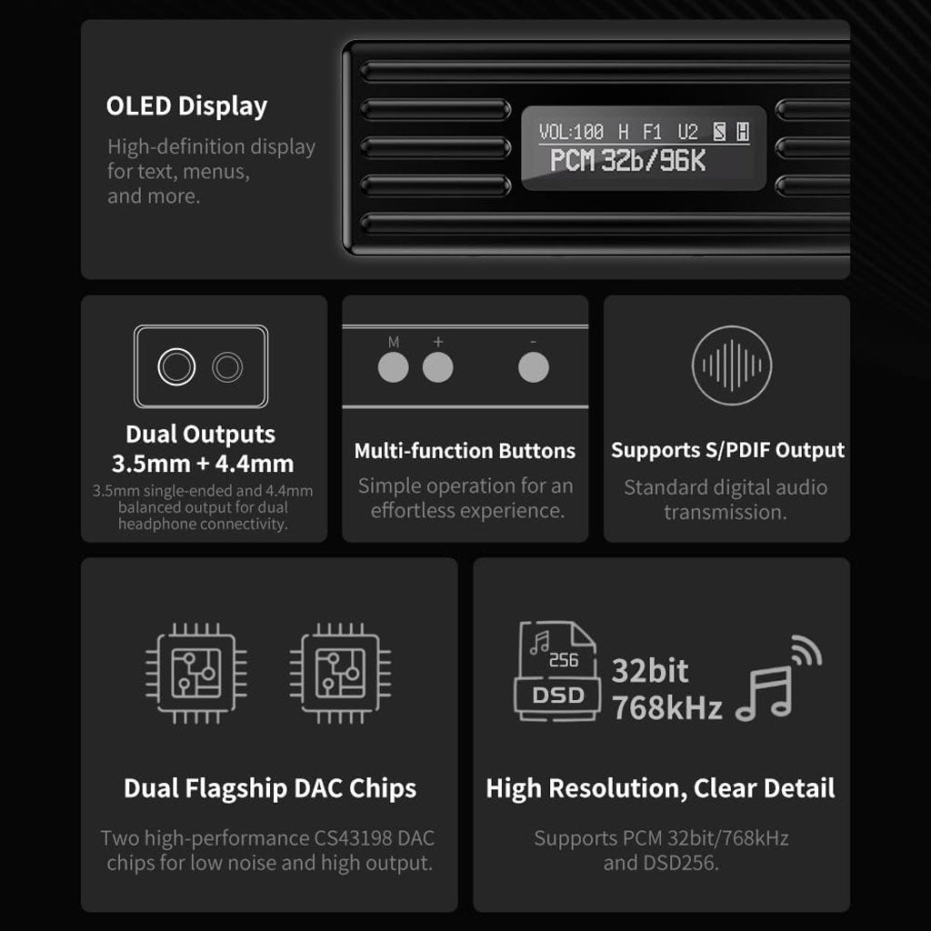 Concept Kart TRN TE Pro Portable DAC & Amp feature