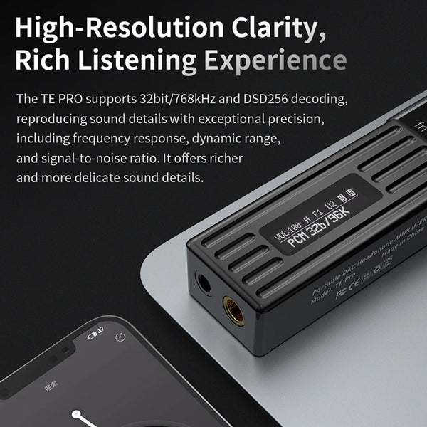 TRN – TE Pro Portable HiFi DAC  & Amp - 4