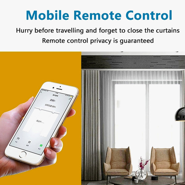 TECPHILE - Wifi Smart Curtain Motor and Remote Controller - 7
