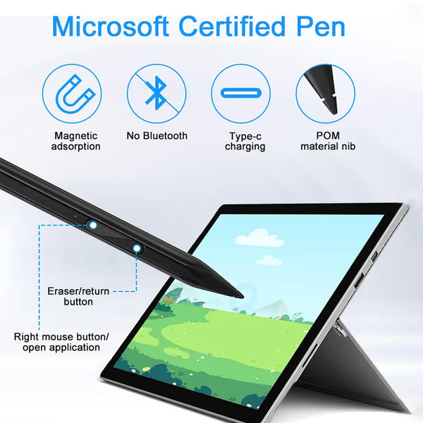 TECPHILE – WR19 Stylus Pen for Microsoft Surface - 7