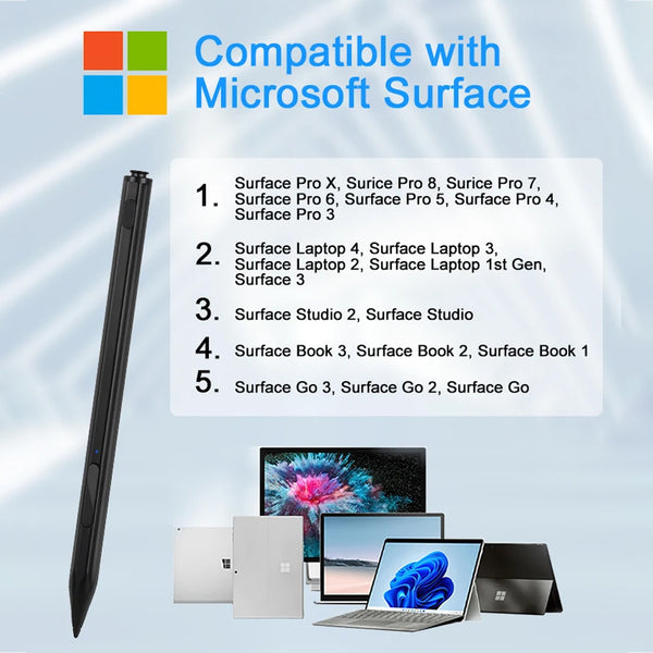 TECPHILE – WR19 Stylus Pen for Microsoft Surface - 4