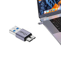 TECPHILE - 10Gbps USB-C/USB-A to Micro B Data Transfer Converter - 33