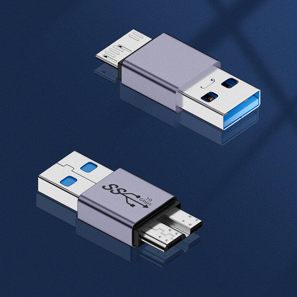 TECPHILE - 10Gbps USB-C/USB-A to Micro B Data Transfer Converter - 37