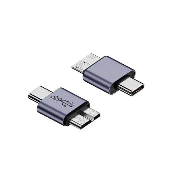 TECPHILE - 10Gbps USB-C/USB-A to Micro B Data Transfer Converter - 46