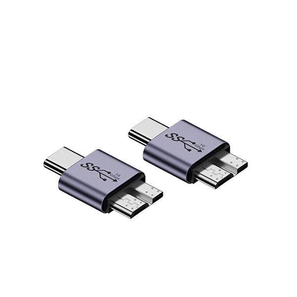 TECPHILE - 10Gbps USB-C/USB-A to Micro B Data Transfer Converter - 50