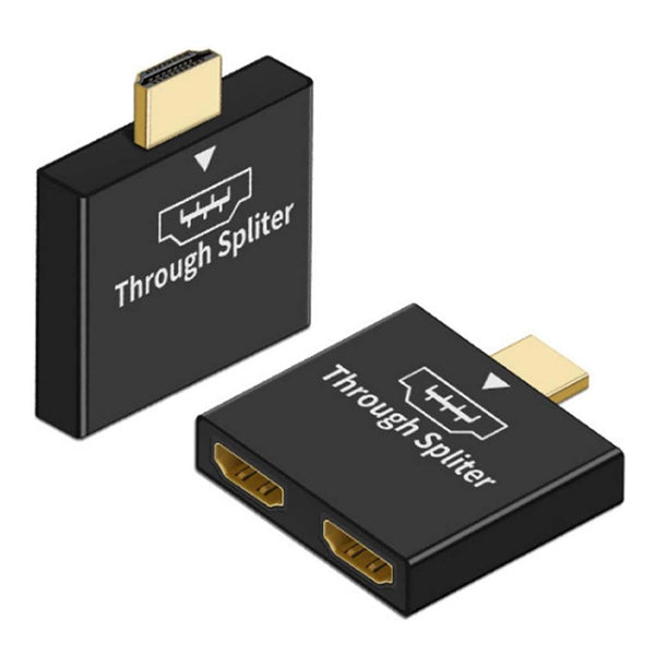 TECPHILE – HDMI to HDMI Splitter Adapter - 4