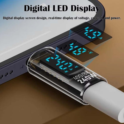 Tecphile CA127 Display Adapter Transparent CM CF DIGITAL LED DISPLAY