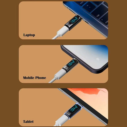 Tecphile CA127 Display Adapter Transparent CM CF COMPATIBLE WITH ALL TYPE-C DEVICES