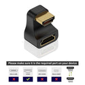 TECPHILE – U Shape Mini HDMI to HDMI 8K Adapter - 7