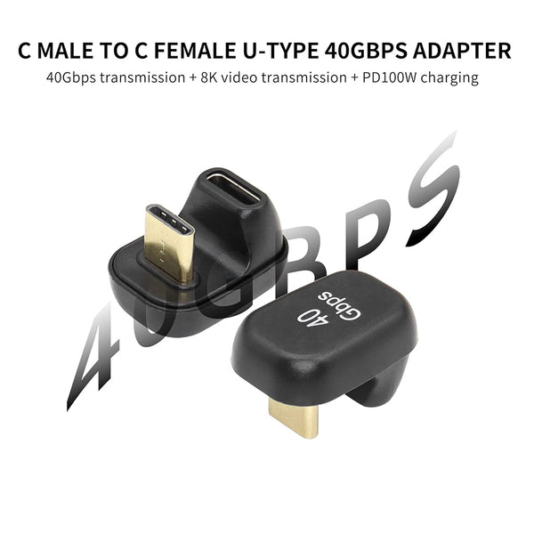 TECPHILE – CA35, 180 Degree Type C To Type C Adapter - 3