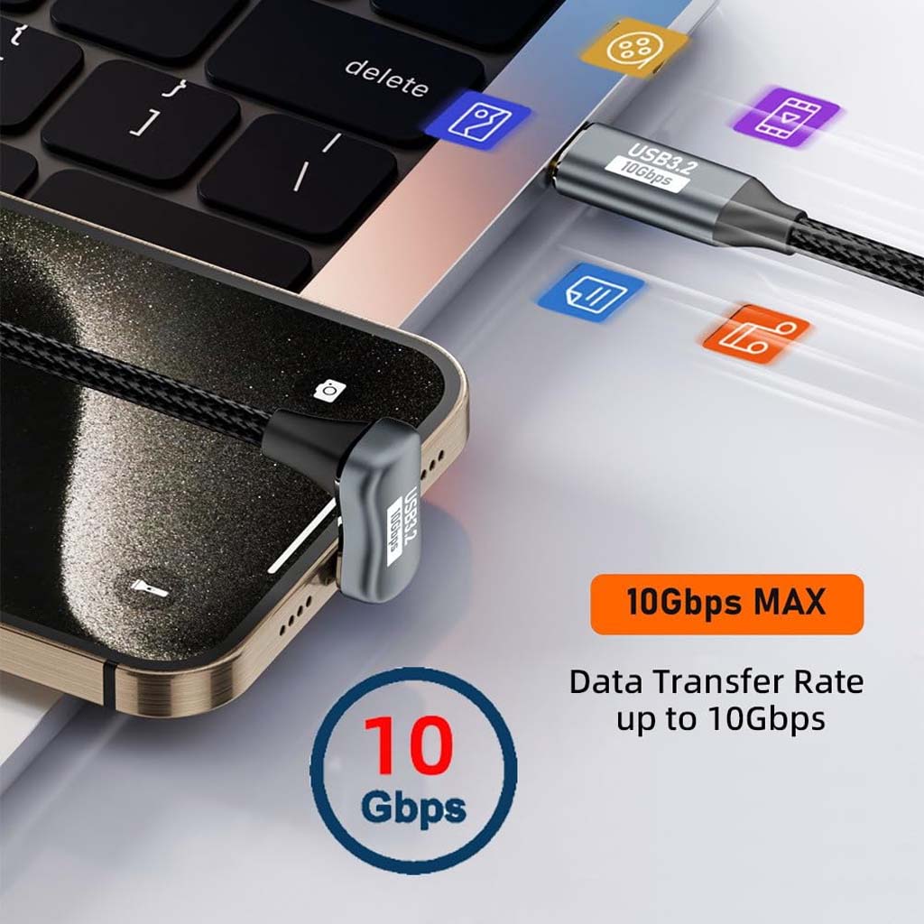 TECPHILE CC60 CM CM USB3.2 10GBPS MAX