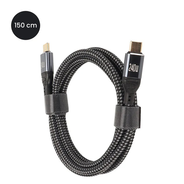 TECPHILE - CC8 Type C To Type C Cable - 15