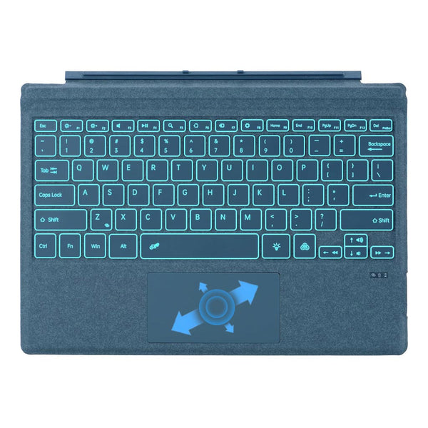 TECPHILE - Wireless Keyboard for Microsoft Surface Pro 3/4/5/6/7 - 24