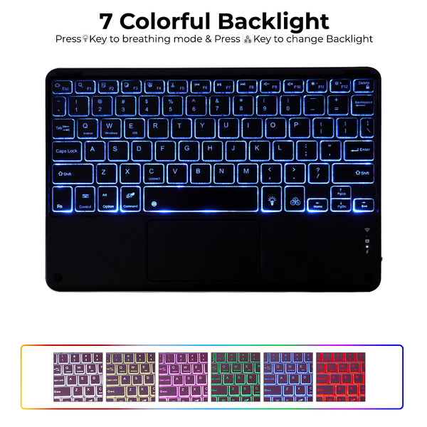 TECPHILE – ZW109T Magnetic Keyboard Case for Realme Pad X 10.95” - 9