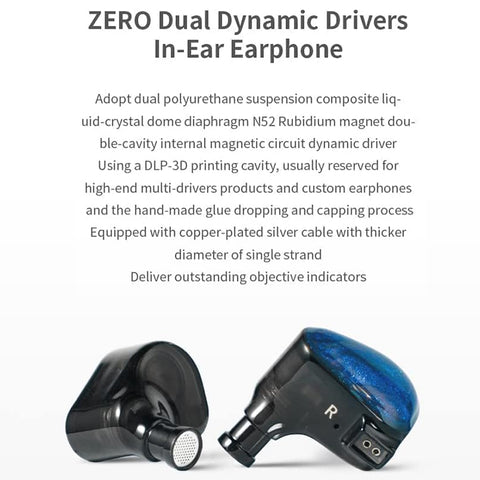 Truthear x Crinacle Zero IEM + AUDIOCULAR D11 Type C DAC Dongle - 0