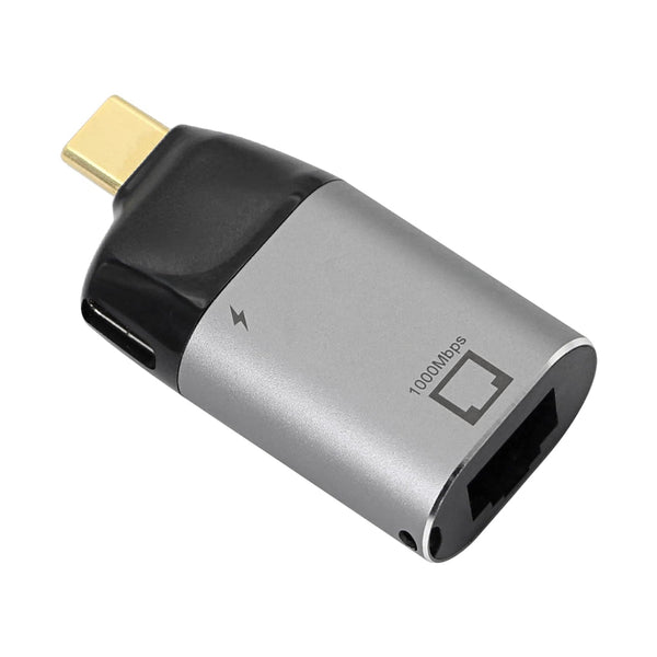 TECPHILE - Type-C to 1000Mbps Ethernet Adapter - 1