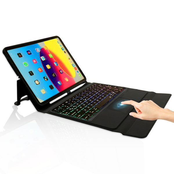 TECPHILE - W11TS Wireless Keyboard Case for iPad - 1