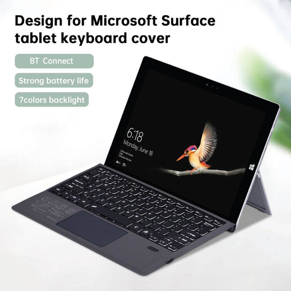 Wireless Keyboard for Microsoft Surface Pro 3/4/5/6/7 - 2