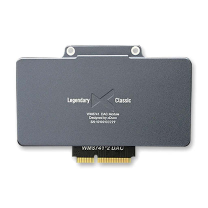 xDuoo XD05 Pro Wolfson WM8741 DAC Card with Legendary Classic branding, designed for high-resolution audio playback and headphone amplification.