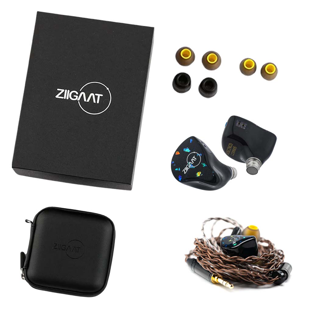 ZiiGaaT Doscinco 2DD + 3BA Hybrid IEM – Concept Kart