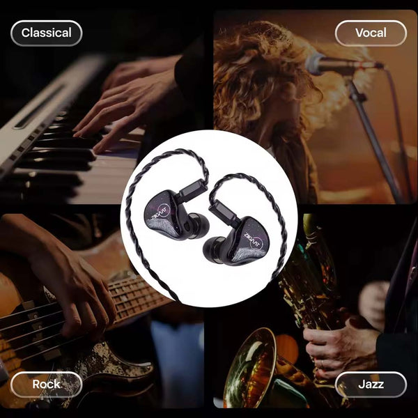 ZiiGaaT – CRESCENT 2DD + 2BA HANDCRAFTED HYBRID IEM - 13