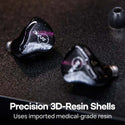 ZiiGaaT – CRESCENT 2DD + 2BA HANDCRAFTED HYBRID IEM - 7