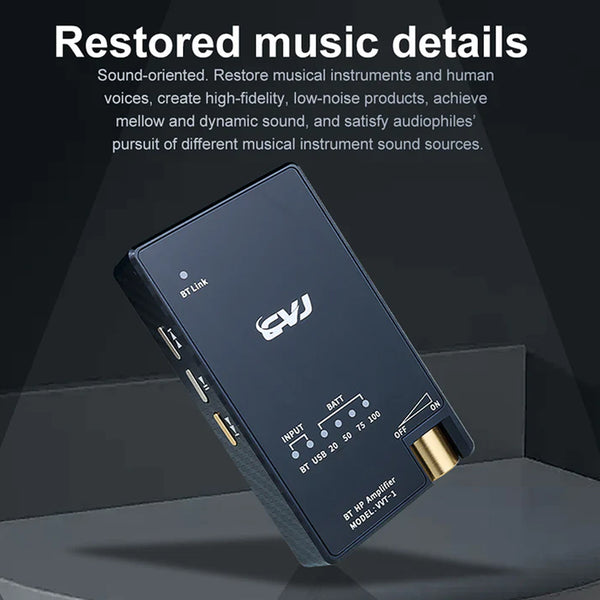 CVJ - VVT1 Dual ESS 9039Q2M Bluetooth DAC & Amp - 3