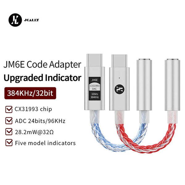 JCALLY - JM6E Portable DAC & AMP - 2