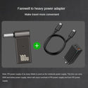 TECPHILE - 100W Type-C Portable Adapter Connector for Laptop - 12