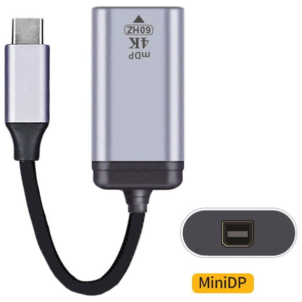 TECPHILE Mini DP to Type-C Ultra-HD@60Hz Adapter converter - 12