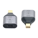 TECPHILE- 4K Mini DP to Type-C Adapter Converter - 8