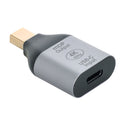 TECPHILE- 4K Mini DP to Type-C Adapter Converter - 1