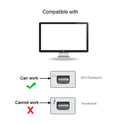 TECPHILE- 4K Mini DP to Type-C Adapter Converter - 4