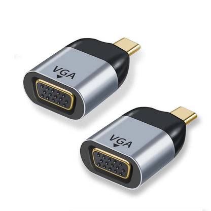 TECPHILE 1080p VGA to Type-C Convertor