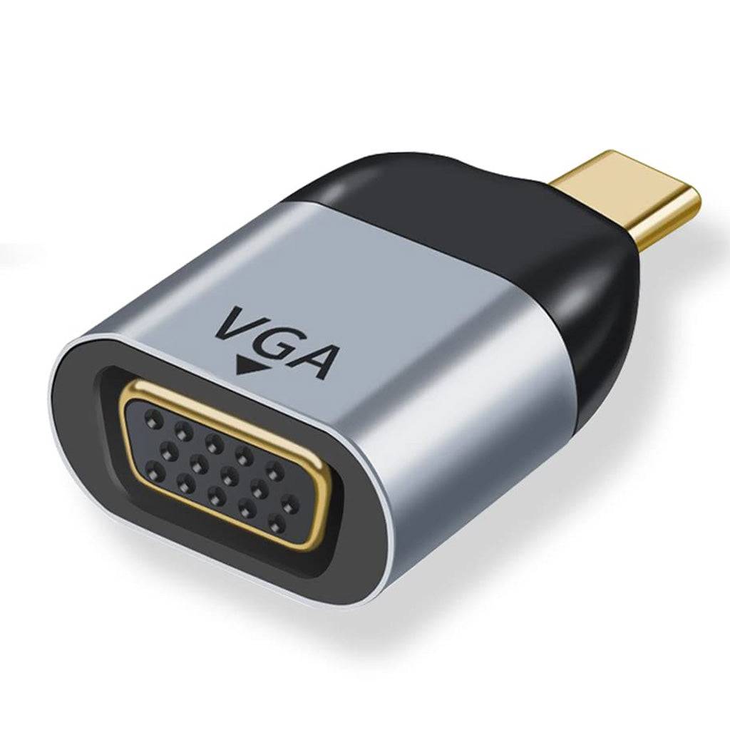 TECPHILE 1080p VGA to Type-C Convertor