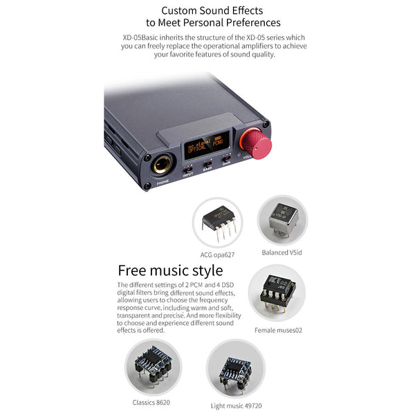 xDuoo - XD05 Basic Portable Headphone Amplifier - 8