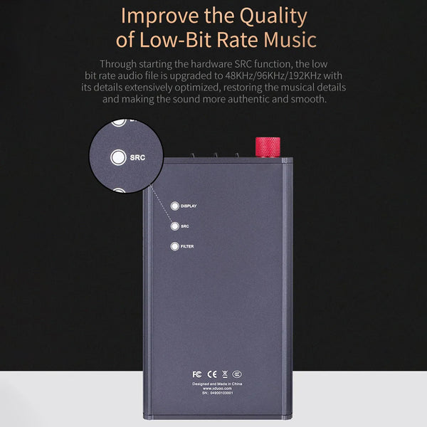 xDuoo - XD05 Basic Portable Headphone Amplifier - 9