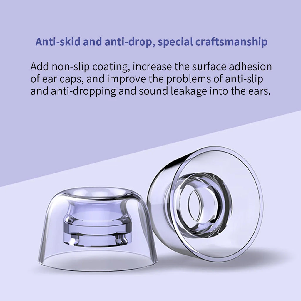 Feaulle - Latex H470 Silicone Eartips for TWS
