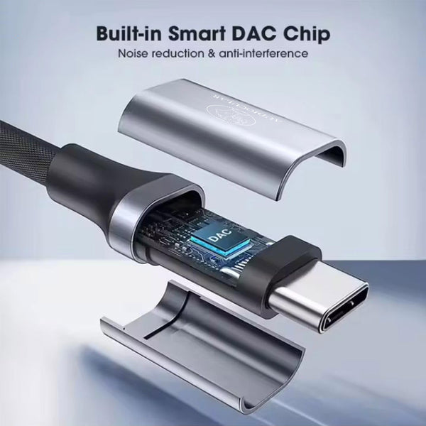 AUDIOCULAR - D13 Type C to 3.5mm Portable DAC Dongle - 3