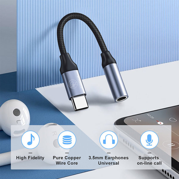 AUDIOCULAR - D13 Type C to 3.5mm Portable DAC Dongle - 2